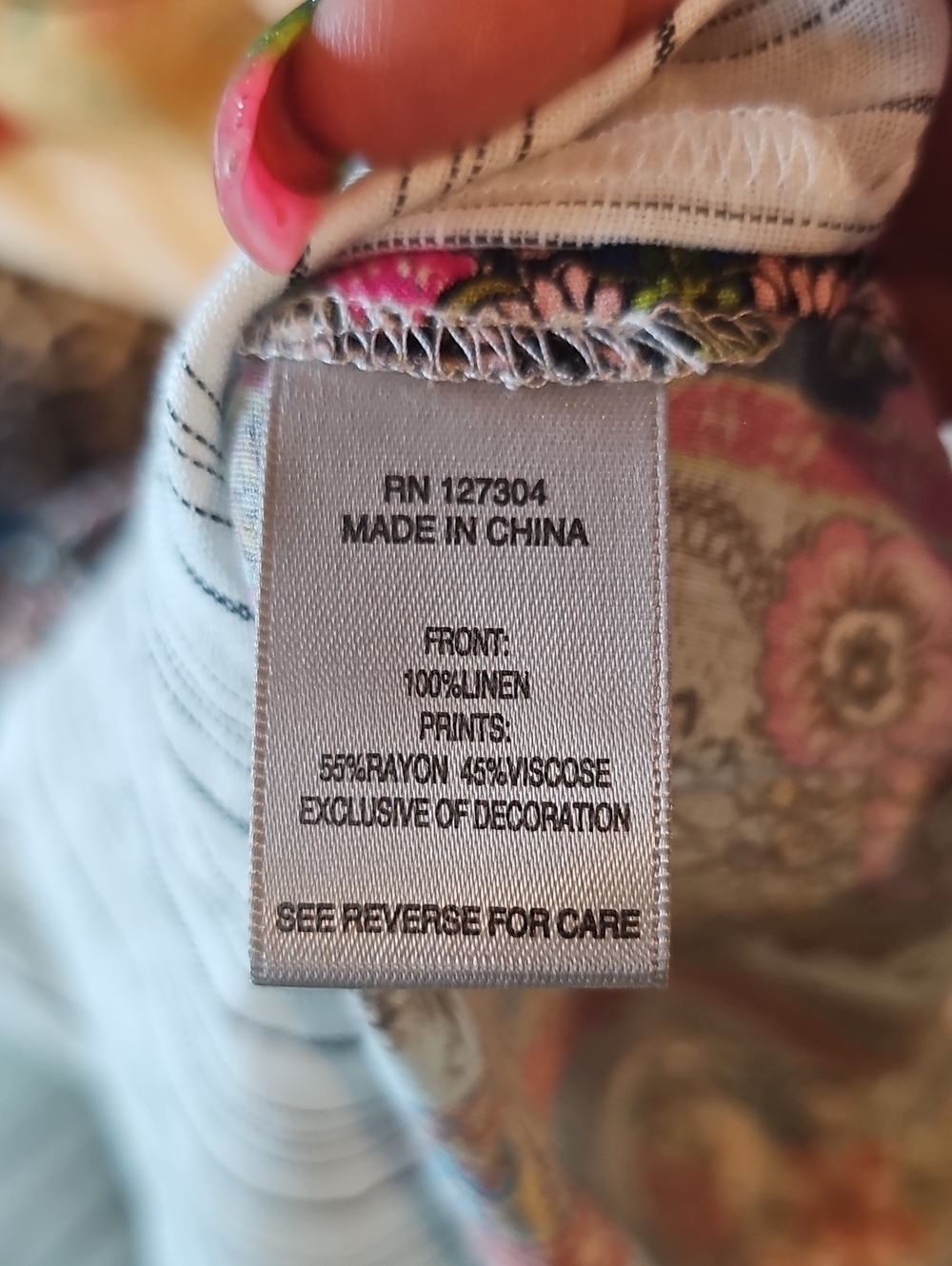 John Mark Embroidered Top - Picture 9 of 9